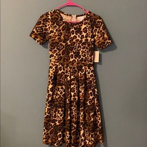 Lularoe Leopard Amelia Dress